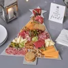 Party Delights Tableware<Silver Tree Shaped Grazing Board - 57Cm X 40Cm