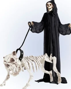 Party Delights Props<Skeleton Dog With Lead - 45Cm