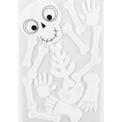 Party Delights Window & Door Decorations<Skeleton Gel Window Cling