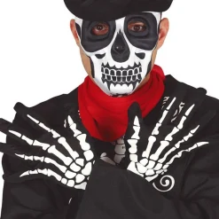 Party Delights Clowns<Skeleton Gloves - Adult