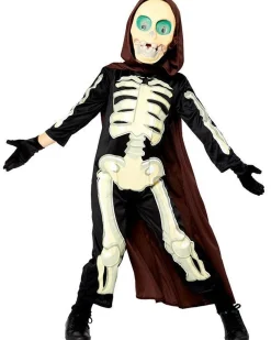 Kids' Party Delights Kids'<Skeleton Grim Reaper - Child Costume