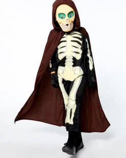 Kids' Party Delights Kids'<Skeleton Grim Reaper - Child Costume