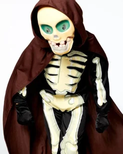 Kids' Party Delights Kids'<Skeleton Grim Reaper - Child Costume