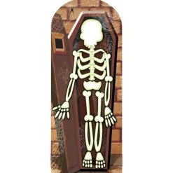 Party Delights Cut Outs & Scene Setters<Skeleton Stand-In Cardboard Photo Prop - 180Cm X 72Cm