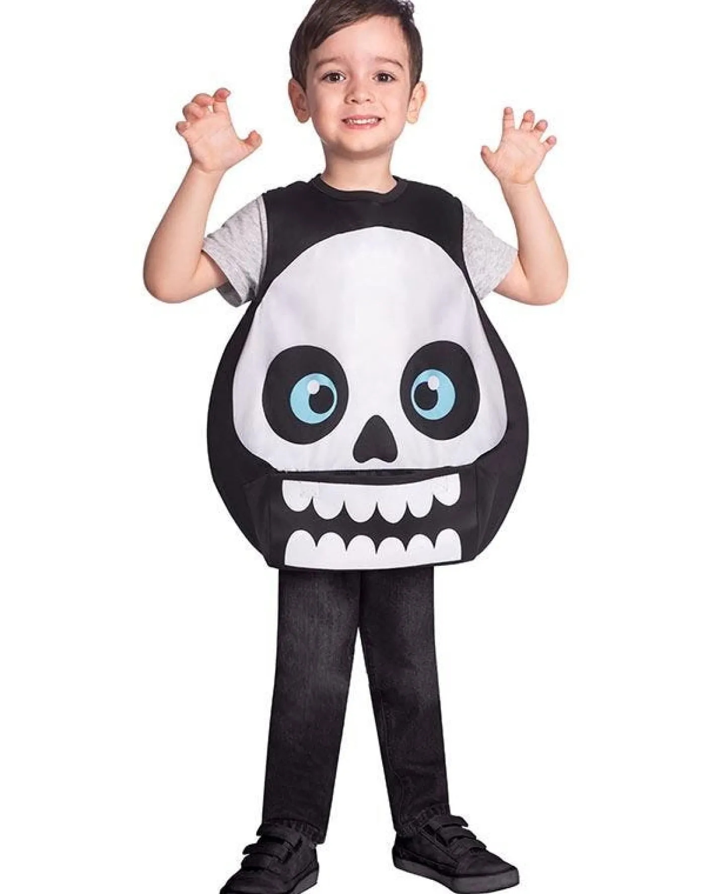 Party Delights Toddler<Skeleton Tabard - Childs Costume