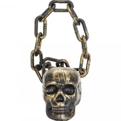 Party Delights Props<Skull On Chain Prop