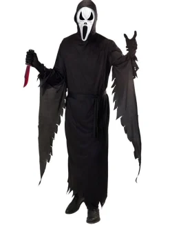 Men's Party Delights Men's<Slasher Scream Killer - Adult Costume