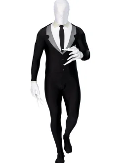Men's Party Delights Men's<Slender Man Party Suit - Adult Costume