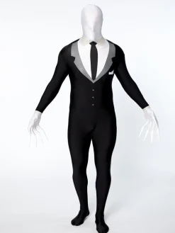 Men's Party Delights Men's<Slender Man Party Suit - Adult Costume