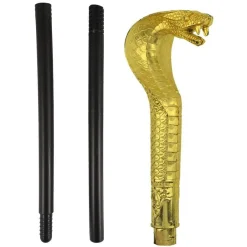 Snake Head Sceptre - 82Cm<Party Delights Outlet