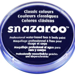 Snazaroo Dark Blue Face Paint -18Ml<Party Delights