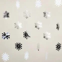 Party Delights Snowflake Decorations<Snowflake Hanging String Decoration - 2.1M (6Pk)