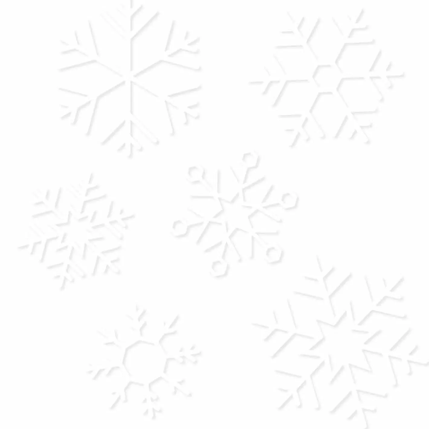Party Delights Snowflake Decorations<Snowflake Window Stickers (24Pk)