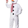 Men's Party Delights Men's<Snowman Mascot - Adult Costume