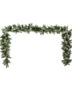 Party Delights Hanging Decorations<Snowy Pine Foliage Garland - 2M