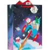 Party Delights Gift Wrapping<Spaceship Santa Gift Bag - Extra Large