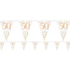 Sparking Fizz 50Th Foil Bunting - 3.9M<Party Delights