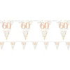 Sparkling Fizz 60Th Foil Bunting - 3.9M<Party Delights Sale