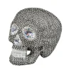 Party Delights Props<Sparkly Silver Skull Table Decoration - 19Cm