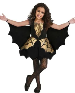 Kids' Party Delights Kids'<Spider Girl Gold - Childs Costume