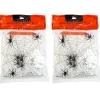 Party Delights Props<Spider Web With Spiders Multipack - 200Sq Ft