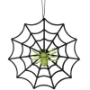 Party Delights Props<Spiderweb With Glitter Spider