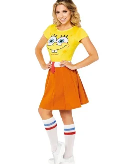 Party Delights Couples' Costumes<Spongebob Dress - Adult Costume