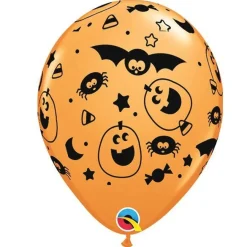 Party Delights Balloons<Spooky Assorted Balloons - 11" Latex (25Pk)