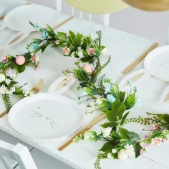 Spring Flowers & Easter Eggs Foliage Garland<Party Delights Discount