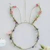 Spring Foliage Bunny Wreath - 32Cm<Party Delights Outlet