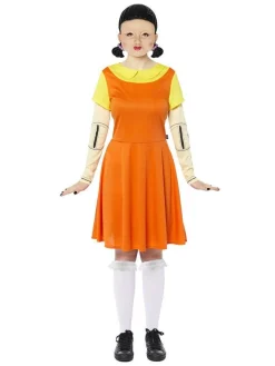 Women's Party Delights Women's<Squid Game Doll - Adult Costume
