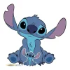 Stitch Cardboard Cutout - 93Cm X 80Cm<Party Delights Clearance