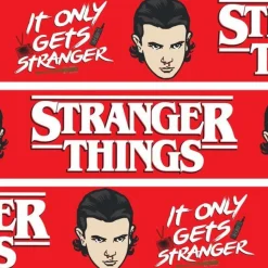 Party Delights Hanging Decorations<Stranger Things Paper Banners - 1M (3Pk)