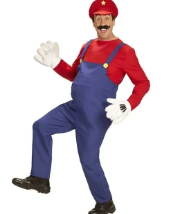Party Delights Couples' Costumes<Super Plumbler - Adult Costume