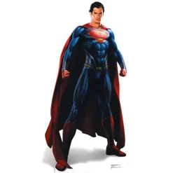 Superman Man Of Steel Cardboard Cutout - 188Cm X 93Cm<Party Delights Sale
