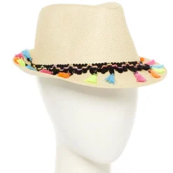 Tassel Fedora Hat<Party Delights Online