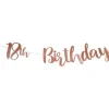 18Th Birthday Rose Gold Letter Bunting - 1M<Party Delights Best