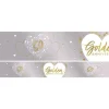 50Th Golden Wedding Anniversary Foil Banner - 2.74M<Party Delights