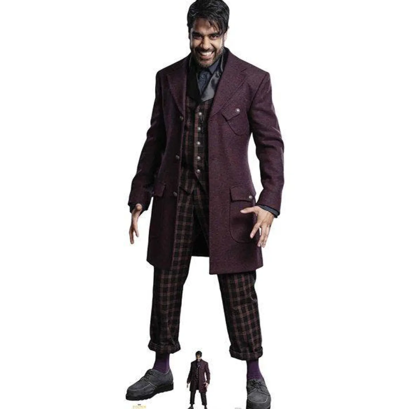 The Master Sacha Dhawan Doctor Who Cardboard Cutout - 170Cm X 64Cm<Party Delights