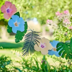 Tiki Tropics Paper Palms Garland<Party Delights New