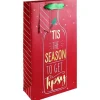 Party Delights Gift Wrapping<Tipsy Double Bottle Bag - 36.5Cm X 20Cm