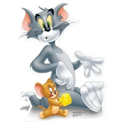 Tom & Jerry Cardboard Cutout - 98Cm X 74Cm<Party Delights Clearance
