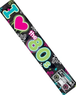 Totally 80S Foil Banner - 7.6M<Party Delights Clearance