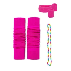 Totally 80S Pink Accessory Kit<Party Delights Sale