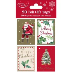 Party Delights Gift Wrapping<Traditional Gift Tags (20Pk)