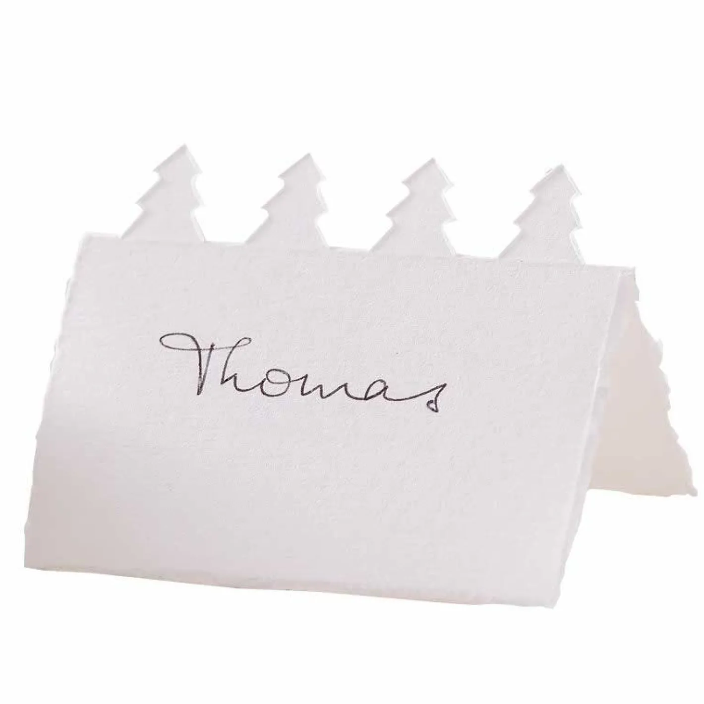 Party Delights Tableware<Tree Cut Out Cotton Paper Place Cards (10Pk)