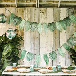 Tropical Fiesta Palm Garland - 1.5M<Party Delights Best