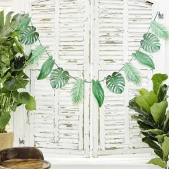 Tropical Fiesta Palm Garland - 1.5M<Party Delights Best
