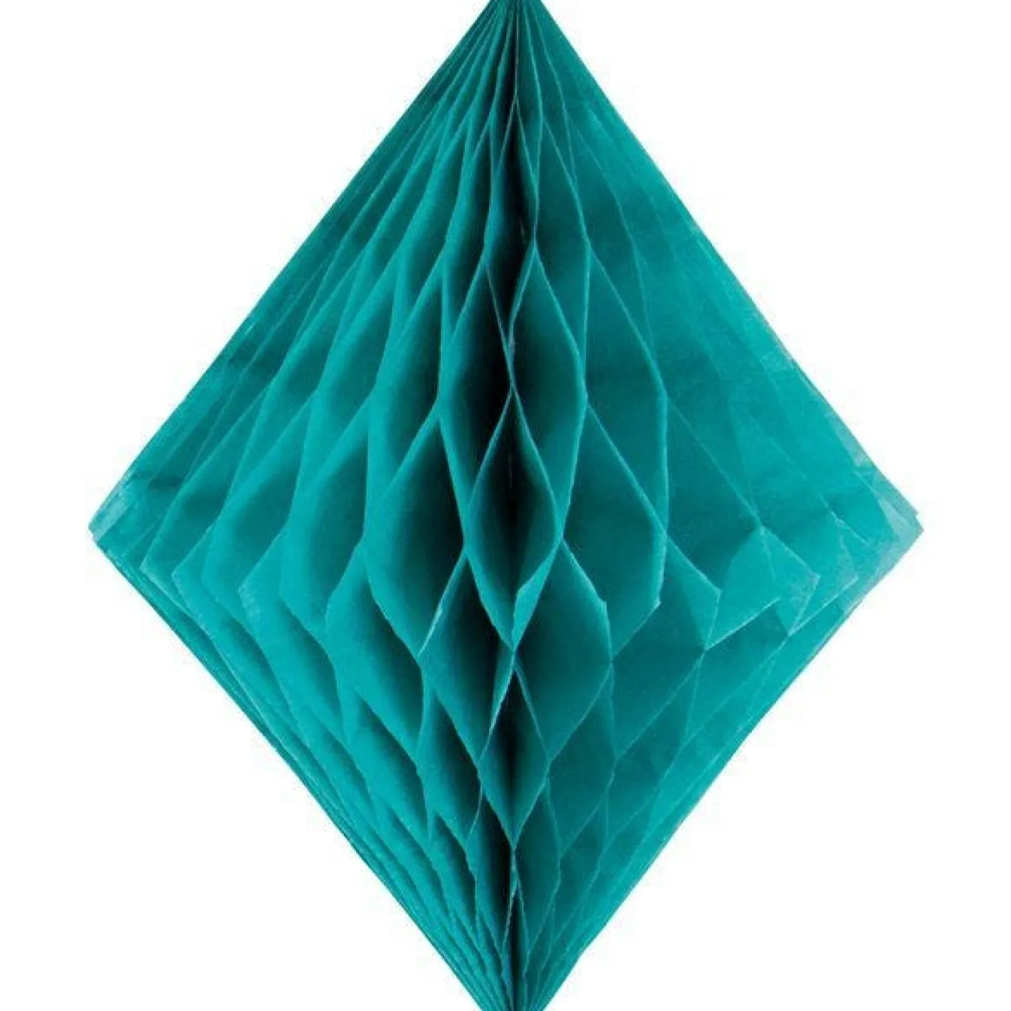 Turquiose Honeycomb Diamond Decoration - 30Cm<Party Delights Outlet