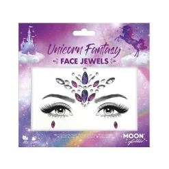 Unicorn Fantasy Face Gems<Party Delights